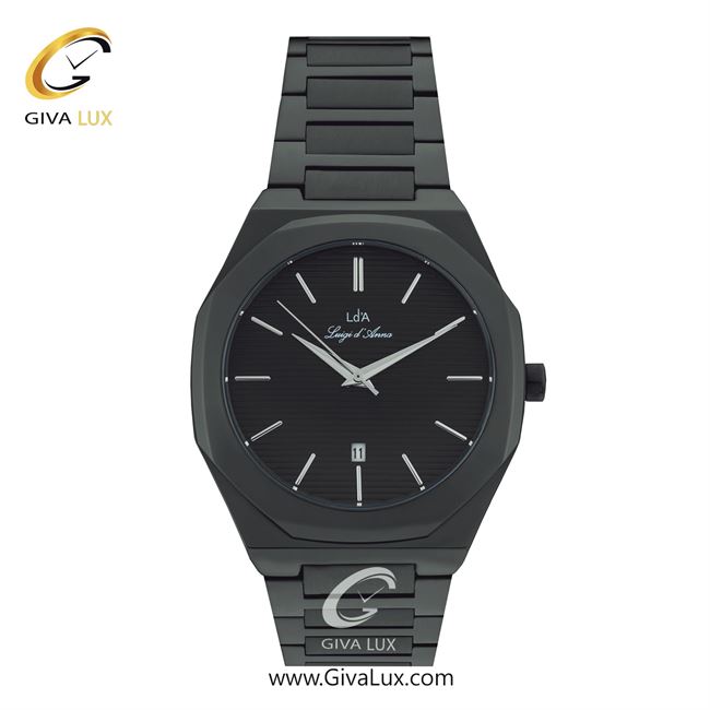 ساعت مچی اورجینال مردانه LdA تیتانیوم | تیتانیوم| مشکی| کد رفرنس 2501